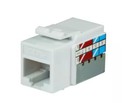 Commercial Electric Category 5e Jack Plastic White (25-Pack)