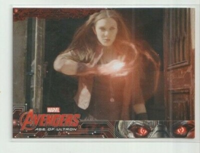 Marvel MCU Avengers Age of Ultron Trading Card #86 Scarlet Witch Wanda Maximoff
