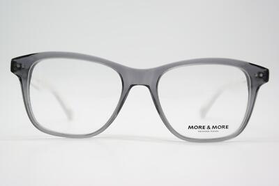 More + More 50490 Gray Purple White Oval Eyeglass Frame New