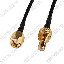 SMA Male Plug to SMB Male Connector Pigtail Coax Cable for Wireless RG174 30cm