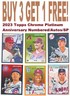 2023 Topps Chrome Platinum (NUMBERED/AUTO/SP ONLY) (BUY 3 GET 1) YOU PICK/CHOOSE