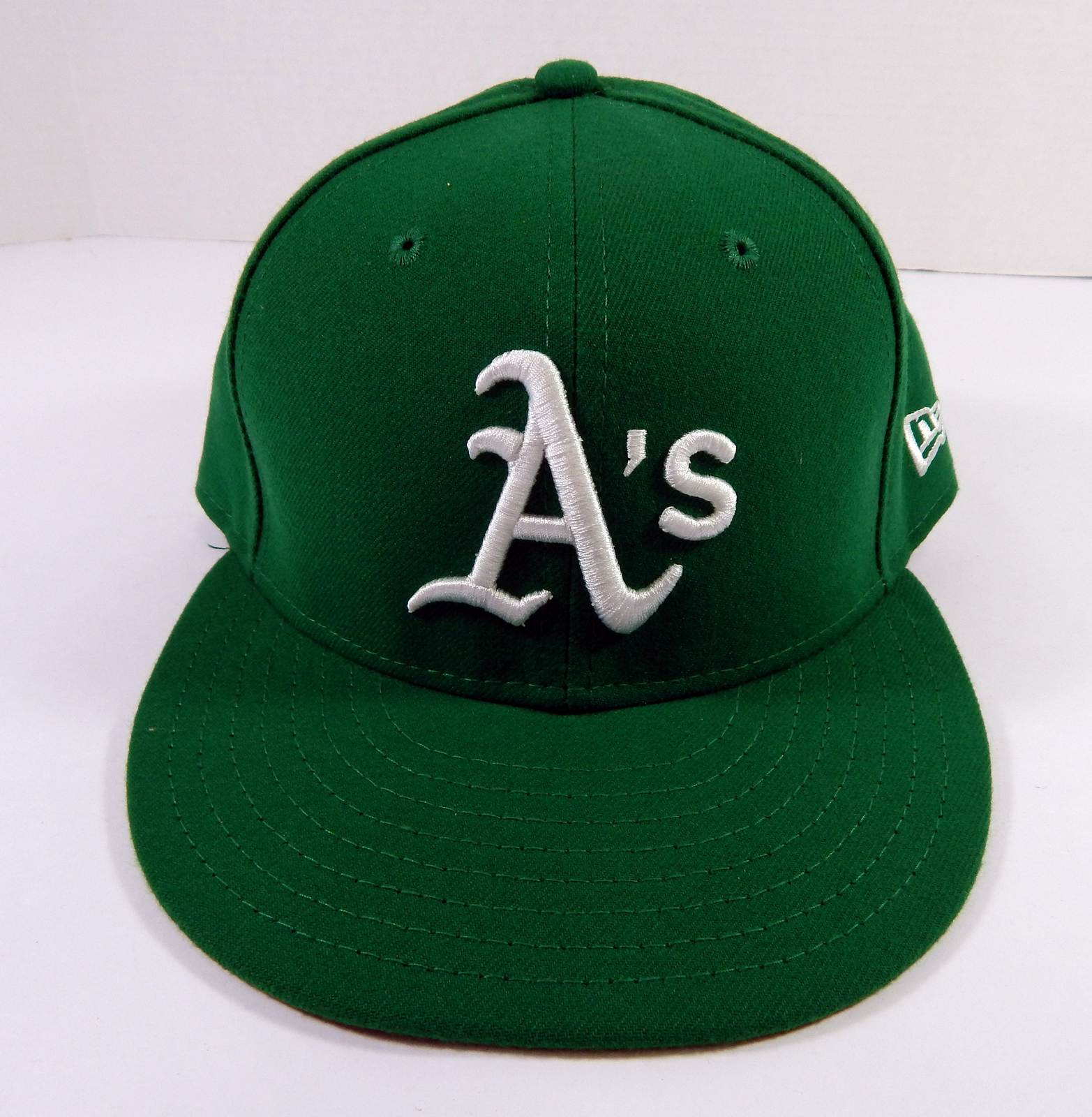 2019 Oakland A's Athletics AJ Puk #31 Game Issued Kelly Green Hat 7.25 1