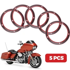 5X 5Holes Derby Cover Gasket For Harley Road King Classic Glide Ultra 25416-99-F