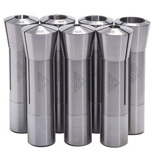 Colton 7 Piece Ultra Precision R8 Round Collet Set 0.0005" 7/16-20 UNC TIR