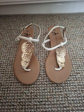 Primark Women's Brown Sandals Size 5 Worn see description