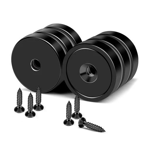 Neodymium Magnets, 30Lbs Earth Magnets Heavy Duty, Small round Rare Earth Base M - Picture 1 of 12