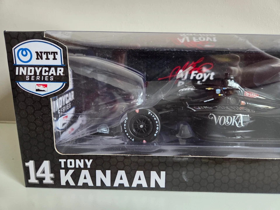 Chevrolet T. Kanaan Greenlight 1/18 AJ Foyt - Serie Indycar 2020 - 11094 Foto 3 de 4