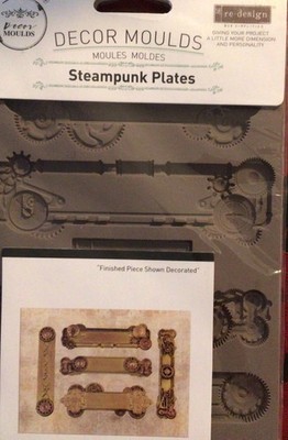 Re-Design Finnabair Prima  Soft Mould 5'' x 8''  Halves and Quarter 951399