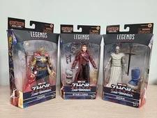 3 X Marvel Legends Thor Love & Thunder Series  Star-Lord, GORR Action Figures