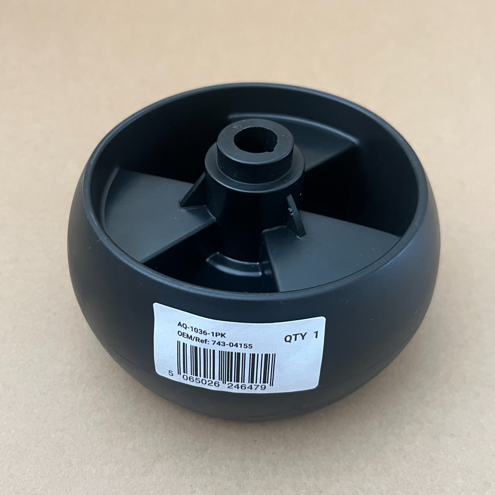 1x Anti scalp Mower Deck Wheel fit Cub Cadet 734-04155 Murray MTD Toro 112-0677