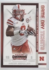 2015 Panini Contenders Draft Picks Game Day Tickets Ameer Abdullah #2 7l6