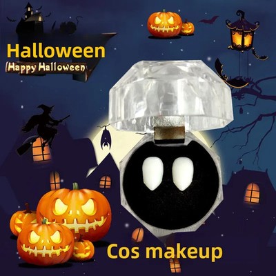Halloween Vampir Kostüm Set Schreckliche Zähne Requisiten Decorationen