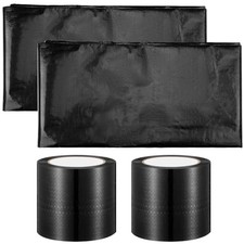 4 Pcs Mobile RV Bottom Repair Kit Include 4" x 88 ft Belly Waterproof Repair