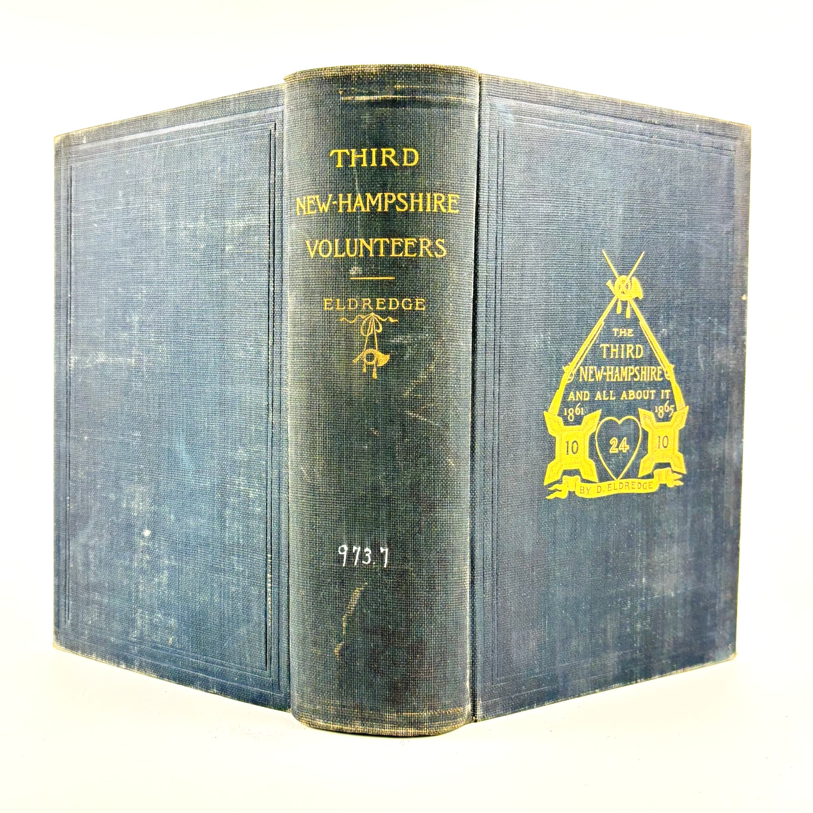 History of the THIRD New Hampshire Volunteer Infantry 1893 Civil War - 17 Maps