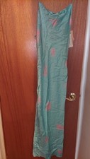NWT 135 Vintage 80's Flora Kung Slip Dress Nightgown Chemise Designer Silk Sz P