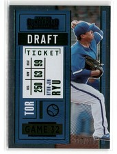 2020 Panini Contenders Baseball (Draft Ticket Green Parallels /299) - Pick