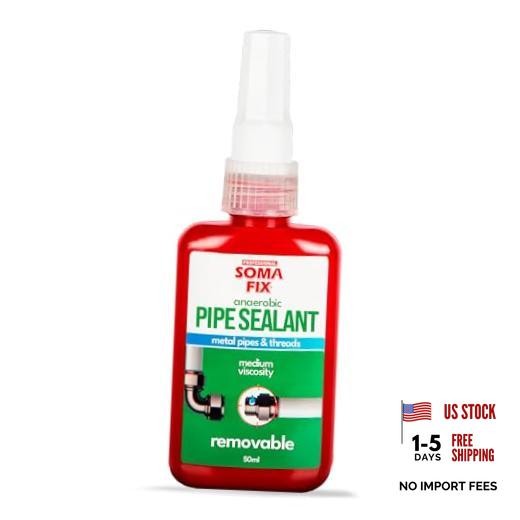 Pipe Thread Sealant - High Pressure Resistant Anaerobic Sealant - Ideal for