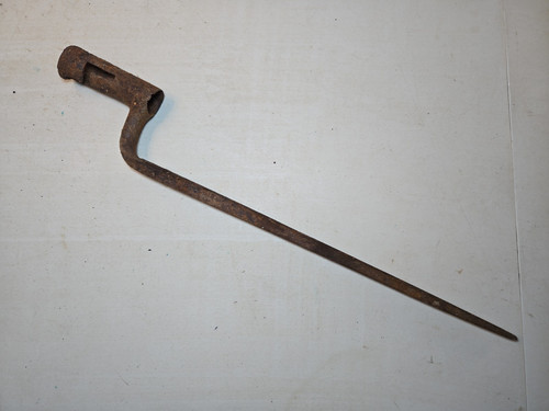 War of 1812 American Springfield Pattern 1807 Socket Bayonet - 1795 Charleville