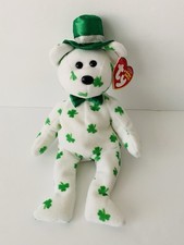 New- St Patrick  s Day Ty Beanie Baby O Fortune Plush 8inch.