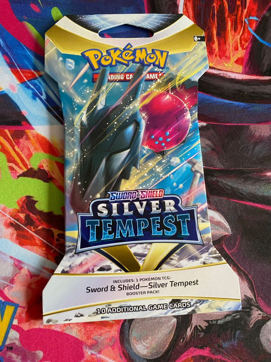 Pokemon TCG: Sword & Shield - Silver Tempest Sleeved Booster Pack Lot of 4x | eBay Pokemon TCG: Sword & Shield - Silver Tempest Sleeved Booster Pack Lot of 4x | eBay
