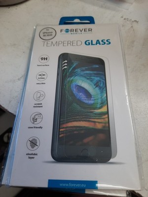 Forever Tempered Glass, Screen Protector 9H Für Iphone SE 2020