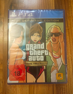 Rockstar Games GTA Trilogy Definitive Edition - PlayStation 4 PS4 USK 18