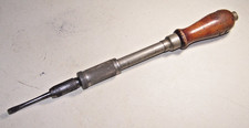 Antique Millers Falls Model 610 Push Ratchet Type Screw Driver