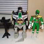 INCOMPLETE Vintage 1993 POWER RANGERS Dragonzord w/ Green Ranger Figure