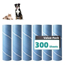 6 PCS Large Lint Roller Refill Mega Rollers Pet Hair Remover Fits 10 Inch