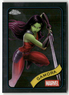 Topps Marvel Chrome 2025 Card No. 140 Gamora