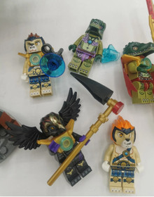 Lego Cragger's Command Ship 70006 Legends of Chima 100% Complete Set Crocodiles