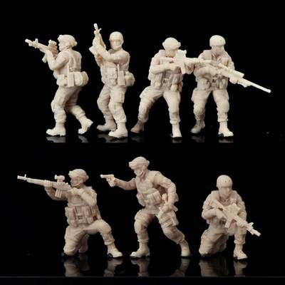 Modern Medelta Force 7-man group LSSNO152 1/35/48/64/72/87/100/144