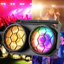 260W COB LED Par Can Light DMX Stage Light DJ Studio Wash Lamp Audience Blinder
