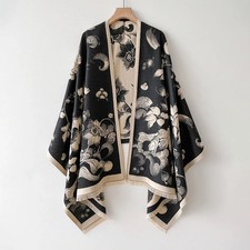 Luxury Winter Cashmere-Style Scarf for Women   Warm Pashmina Shawl, Thick Blanke