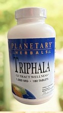 Planetary Herbals Triphala Internal Cleanser 1000mg 180 Tablet