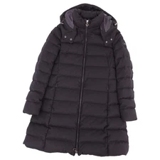 TATRAS 2020 ZEJA Coat Down Hooded Wool Outerwear Womens 2 (M) Black Used MOLO-0