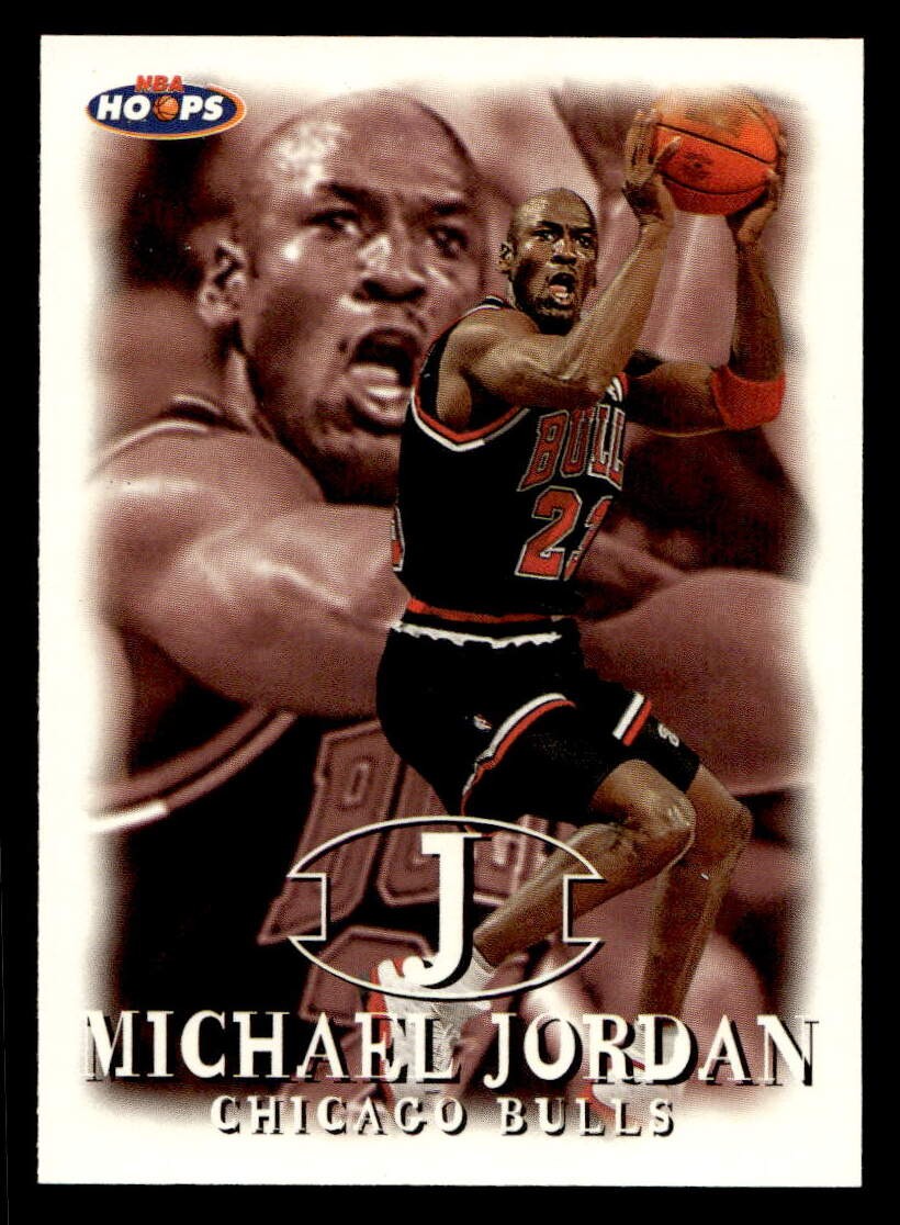 1998-99 Hoops #23 Michael Jordan Chicago Bulls MINT NO RESERVE!