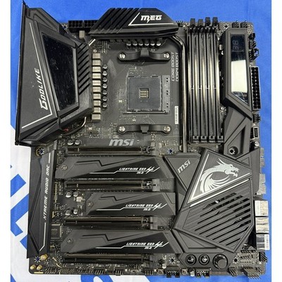 For   MEG X570 GODLIKE Motherboard Socket AM4 DDR4 E-ATX #lk