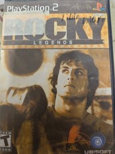 Rocky Legends Sony PlayStation 2 2004 Tested No Manual Black Label