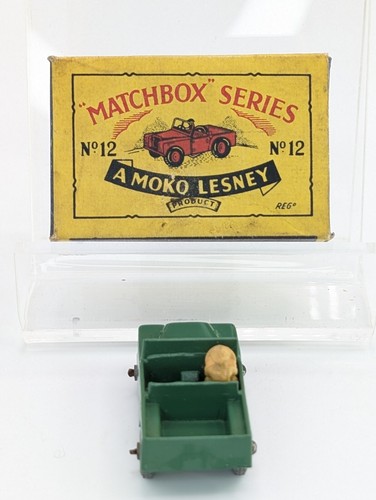 MATCHBOX LESNEY Moko 12a Land Rover 1955 original vintage diecast toy car - 第 2/18 張圖片