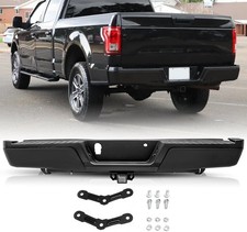 Rear Bumper Replacement for 2015-2020 Ford F-150 W/Max Tow Hitch W/O Park Assist