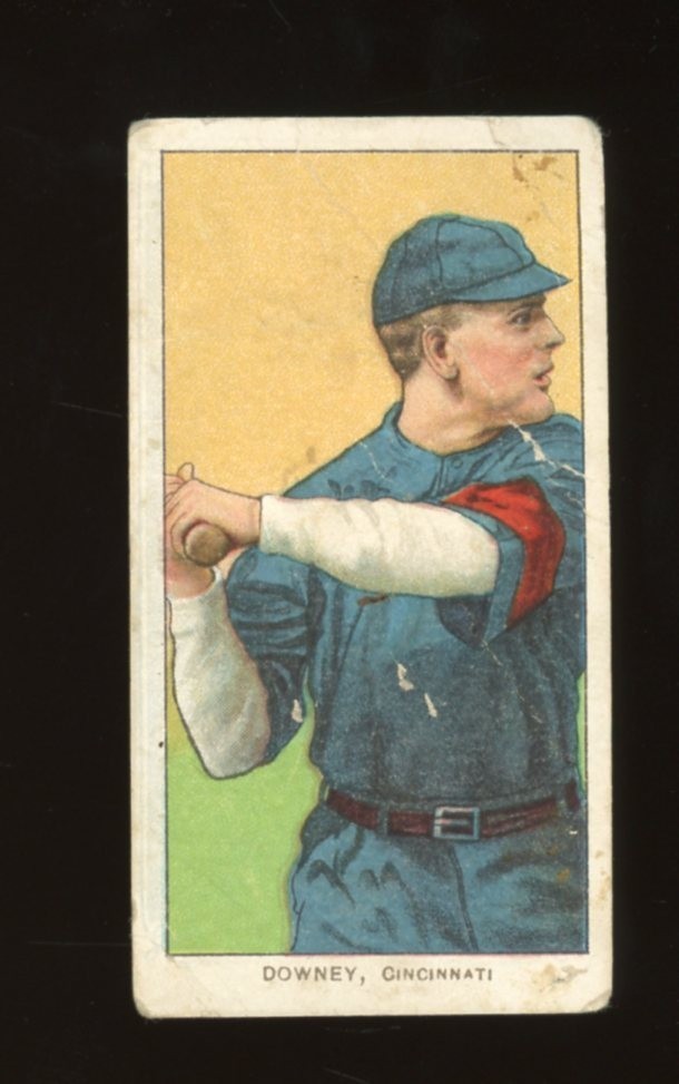 1909 T206 Baseball #144 Tom Downey (Batting) Polar Bear PR *g1