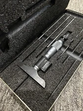 Starrett No 446 Depth Gauge with case in good condition number 446