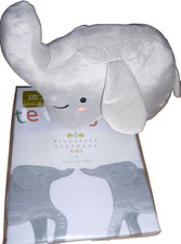 Image of Pineapple Elephant Paradise Desert Animals size Single Duvet Cover Set & Cushion