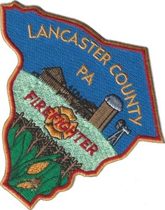 PENNSYLVANIA - Lancaster County Firefighter patch