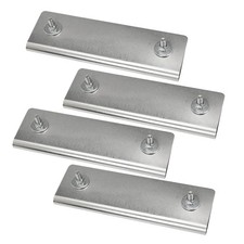 1/4" - 1/2" Stainless Steel Mud Flap Clamps for Semi Trucks Replace 8591100