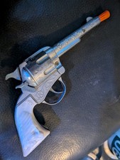 Vintage Rare Kilgore Roy Rogers Cap Gun Horse Grips Working Excellent