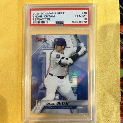 2025 Bowmans Best Shohei Ohtani Refractor Psa 10