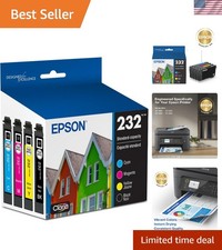 232 Claria Ink Standard Capacity Black Color Cartridge Combo Pack T232120-B...