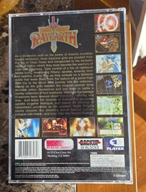 Magic Knight Rayearth Sega Saturn CIB With Stickers US Version